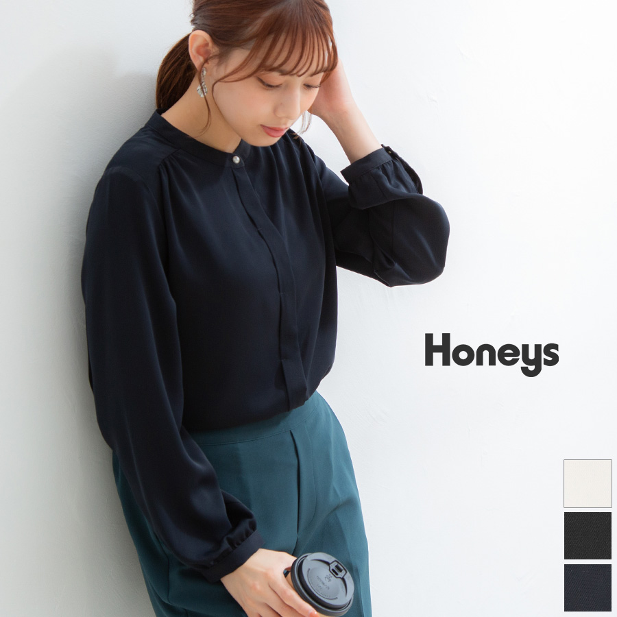 トップス ブラウス 長袖[品番：HNSW0006341]｜Honeys（ハニーズ）のレディースファッション通販｜SHOPLIST（ショップリスト）