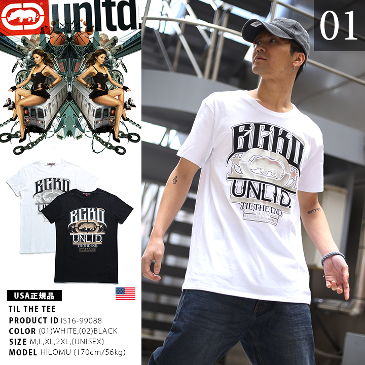 Tシャツ エコーアンリミテッド ECKO[品番：HKHM0001852]｜本格派大人の