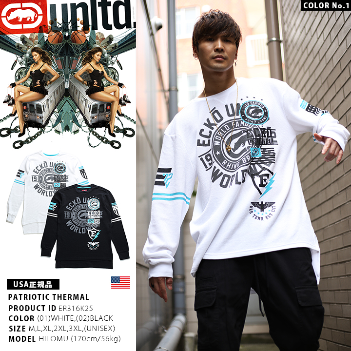 ロンT エコーアンリミテッド ECKO[品番：HKHM0001927]｜本格派大人のB系  （ホンカクハオトナノビーケイ）のメンズファッション通販｜SHOPLIST（ショップリスト）