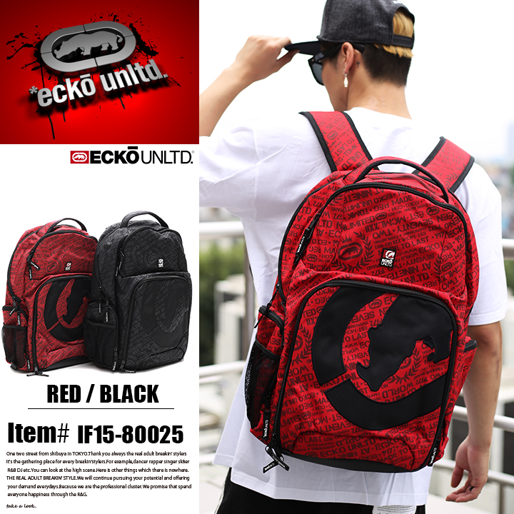 バックパックエコーアンリミテッド ECKO UNLTD[品番：HKHM0001605]｜本格派大人のB系  （ホンカクハオトナノビーケイ）のメンズファッション通販｜SHOPLIST（ショップリスト）