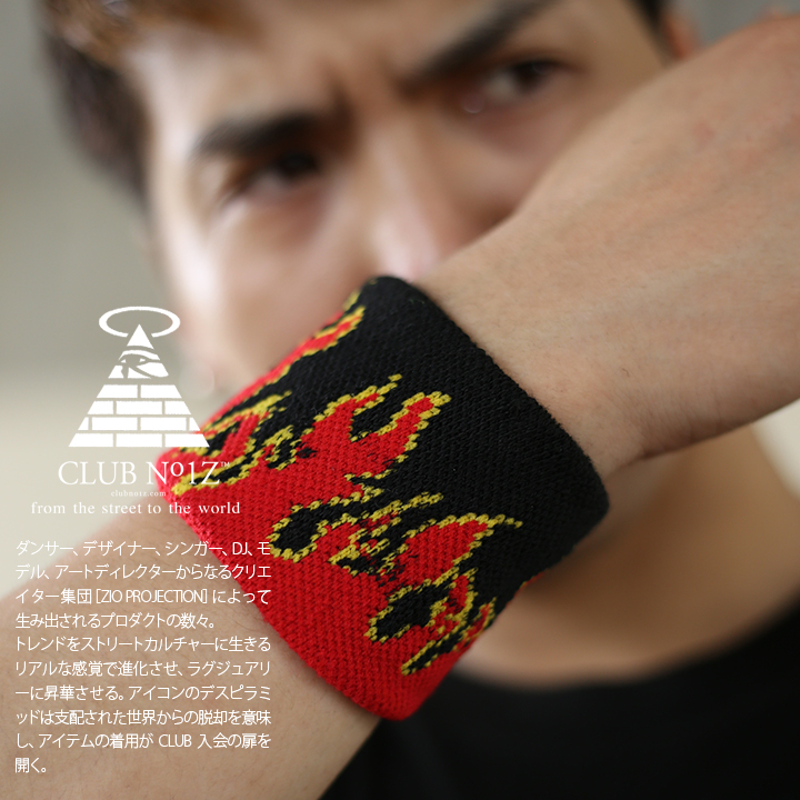 リストバンド クラブノイズ CLUB[品番：HKHM0004820]｜本格派大人のB系  （ホンカクハオトナノビーケイ）のメンズファッション通販｜SHOPLIST（ショップリスト）
