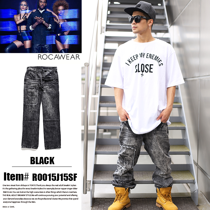 rocawear ロカウェア グレンチェックセットアップ B系 hip hop-