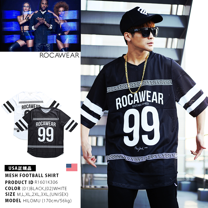 ゲームシャツ ロカウェア ROCAWEAR[品番：HKHM0001816]｜本格派大人のB系  （ホンカクハオトナノビーケイ）のメンズファッション通販｜SHOPLIST（ショップリスト）