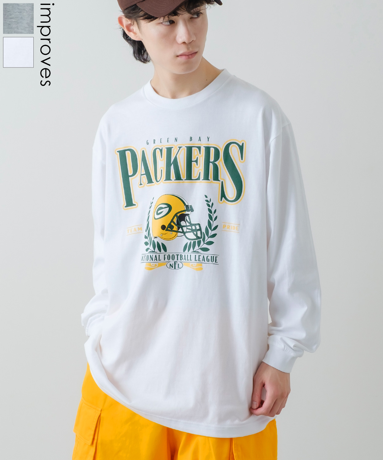 グリーンベイ・パッカーズ NFL ロンＴ グリーン系 - Tシャツ