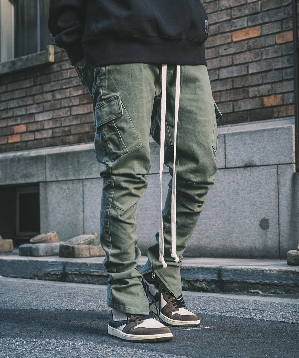 スキニーフィット 裾ジップ カーゴパンツ メンズ 品番 Ip Improves インプローブス のメンズファッション通販 毎日送料無料 Shoplist ショップリスト