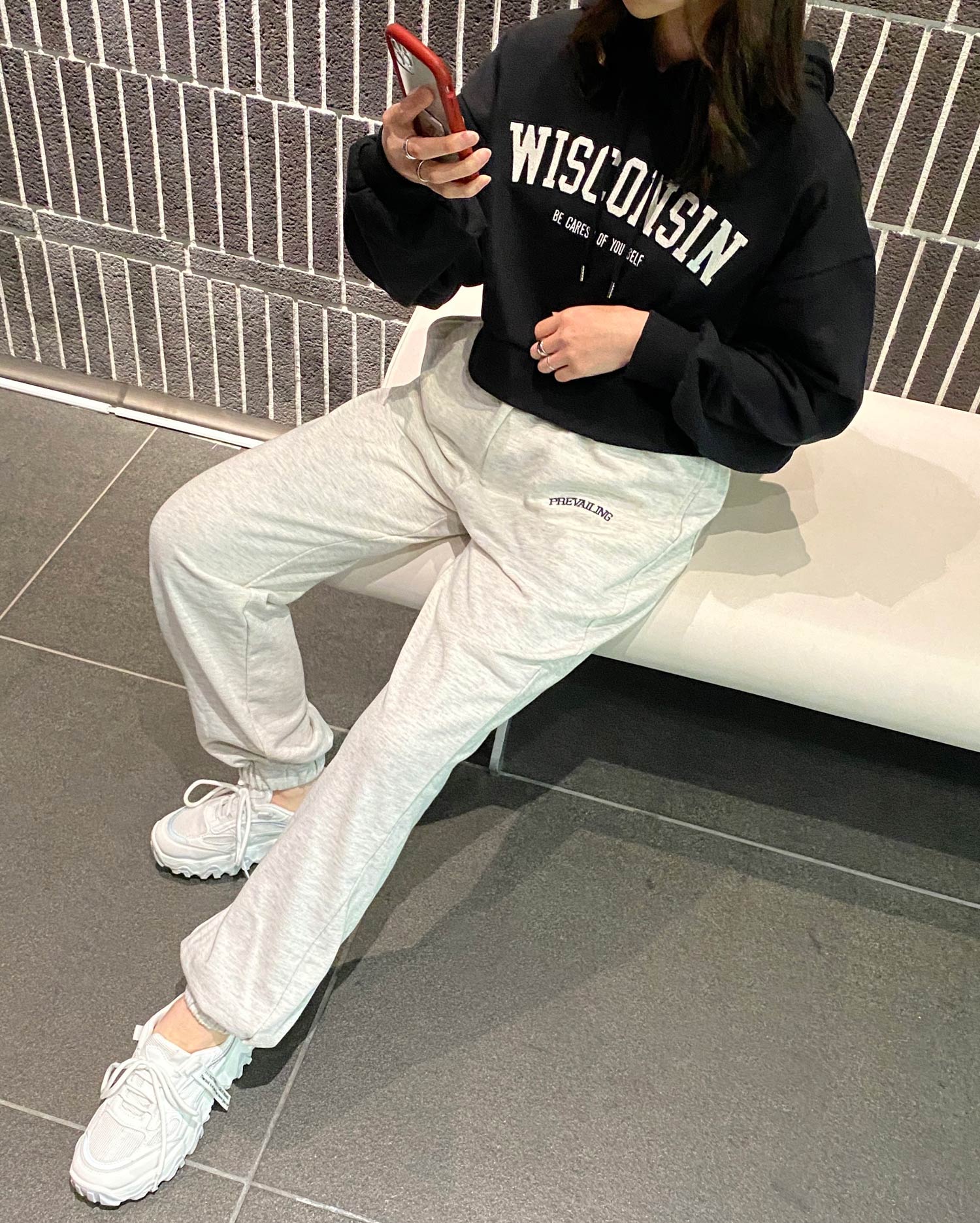 ロゴスウェットパンツ 品番 Ingw Ingni イング のレディースファッション通販 Shoplist ショップリスト