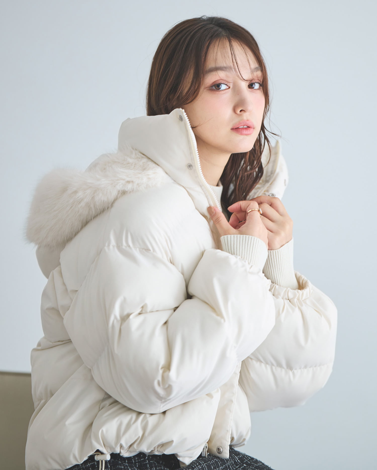 ファー取り外し中綿JK[品番：INGW0010448]｜INGNI （イング）のレディースファッション通販｜SHOPLIST（ショップリスト）