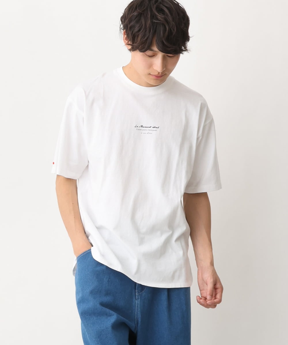 レイヤードに最適】ミニロゴＴシャツ[品番：ITKW0016513]｜a.v.v【MEN