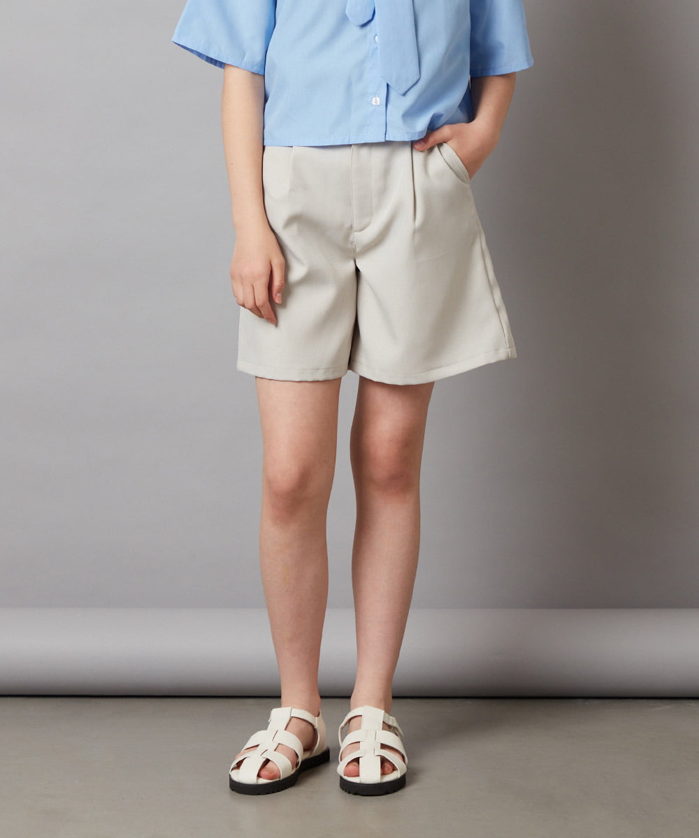 140-150]ワンタックショートパンツ [品番：ITKW0017735]｜a.v.v【KIDS】（アーヴェヴェ）のキッズファッション通販｜SHOPLIST（ショップリスト）