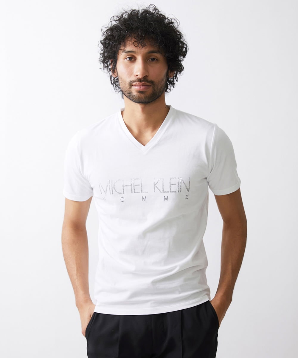 ブランドロゴTシャツ 24SS[品番：ITKW0017536]｜MICHEL KLEIN HOMME 