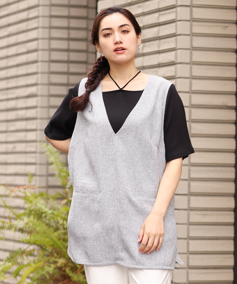 イトキン　エウルキューブ　eur3  大きいサイズ　ジレ