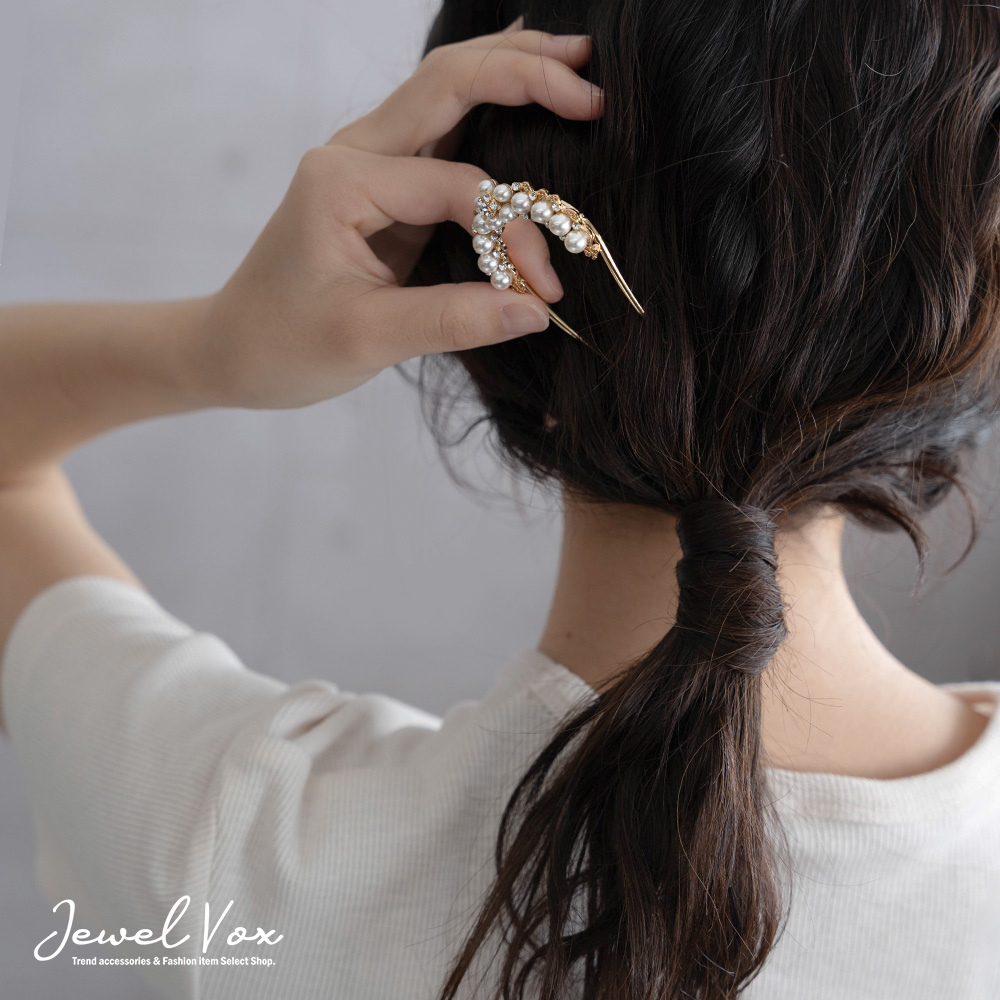 かんざし ヘアアクセサリー パール[品番：VX000001576]｜Jewel  vox（ジュエルボックス）のレディースファッション通販｜SHOPLIST（ショップリスト）