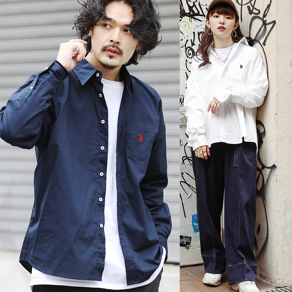 US.POLO ASSN.(ユーエスポロアッスン) 別注長袖シャツ[品番：JG000013122]｜JIGGYS SHOP（ジギーズショップ）のメンズ ファッション通販｜SHOPLIST（ショップリスト）