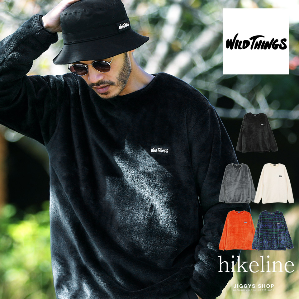 WILD THINGS SHAGGY FLEECE CREW[品番：JG000012957]｜JIGGYS SHOP ...