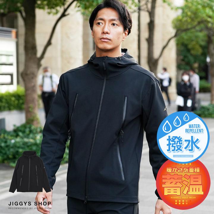 新着入荷の通販 JKT Peak cheese the of son M マウンテンパーカー 黒 ジャケット・アウター