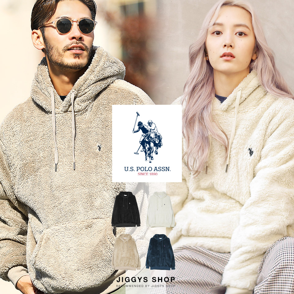 US.POLO ASSN. ユーエスポロアッスン ボア パーカー メンズ 暖か[品番：JG000013012]｜JIGGYS  SHOP（ジギーズショップ）のメンズファッション通販｜SHOPLIST（ショップリスト）