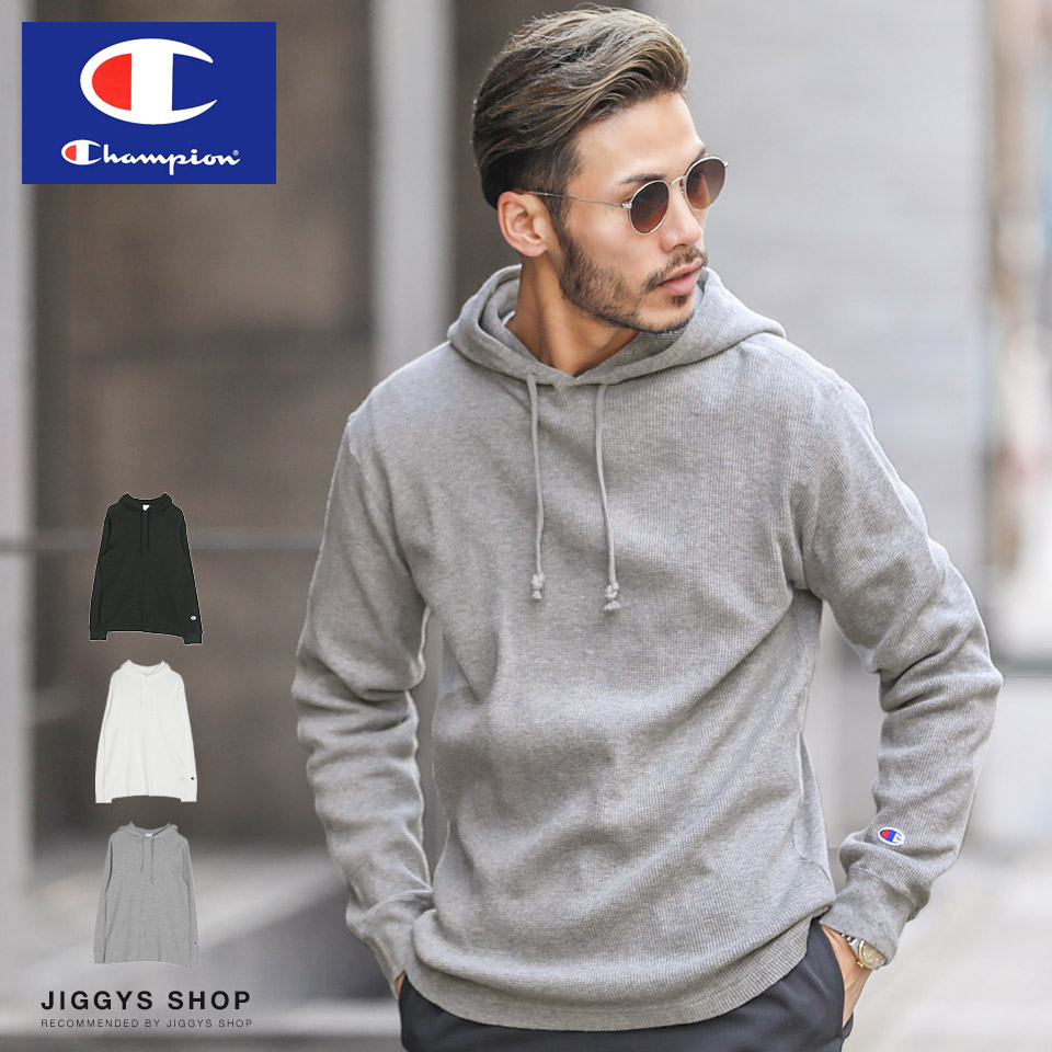 定番 Champion チャンピオン L S Parka T Shirt 品番 Jg Jiggys Shop ジギーズショップ のメンズファッション通販 Shoplist ショップリスト