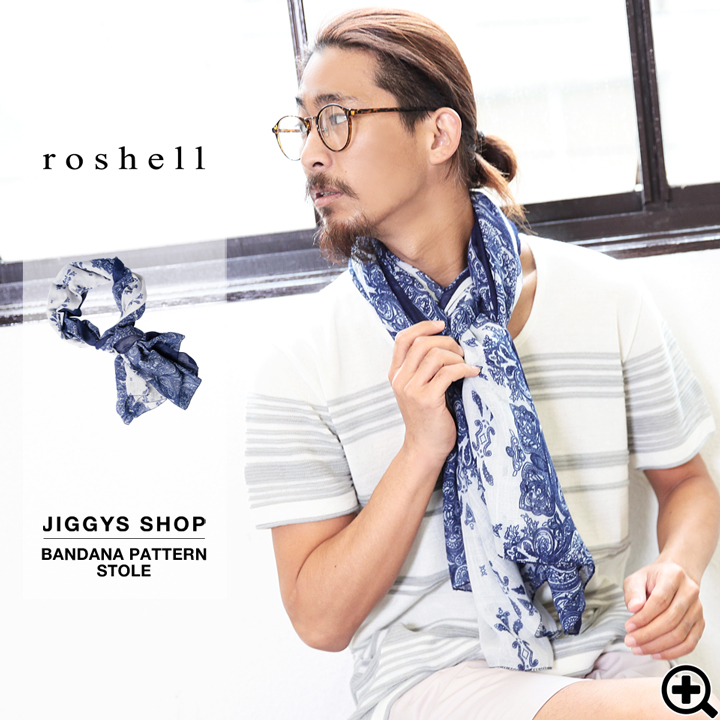 Roshell バンダナ柄 ストール ストール 品番 Jg Jiggys Shop ジギーズショップ のメンズファッション通販 Shoplist ショップリスト
