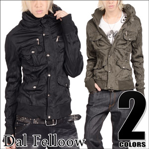 ◆Dal Felloowしわ加工ジャージスタンドジャケット◆お兄系 Men[品番：JG000001468]｜JIGGYS  SHOP（ジギーズショップ）のメンズファッション通販｜SHOPLIST（ショップリスト）