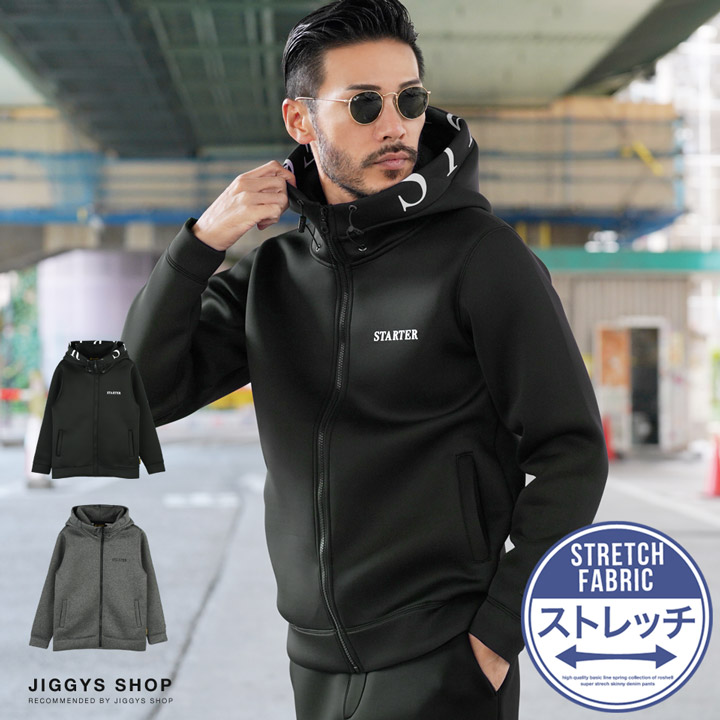 ◆STARTER ポンチフルZIPパーカー◆パーカー  メンズ[品番：JGSM0000064]｜jiggysshopselect（ジギーズショップセレクト）のメンズファッション通販｜SHOPLIST（ショップリスト）