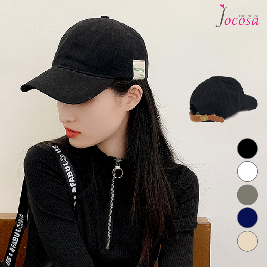 人気商品★キャップ　ロゴ　ストリート　レディース　メンズ　帽子　調整可能　黒