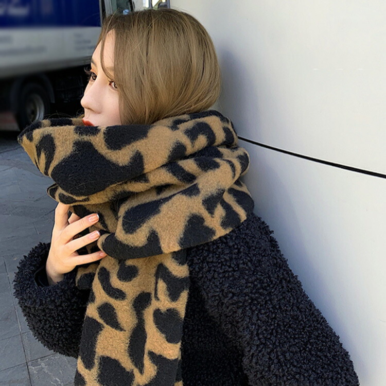 レオパード柄マフラー ストール プレゼント[品番：JSFW0009166]｜JS  FASHION（ジェーエスファッション）のレディースファッション通販｜SHOPLIST（ショップリスト）