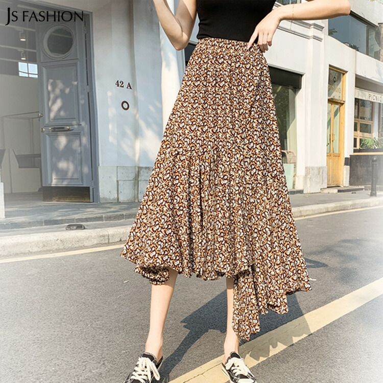 ロングスカート 全3柄 アンバランスヘム 品番 Jsfw Js Fashion ジェーエスファッション のレディースファッション 通販 Shoplist ショップリスト