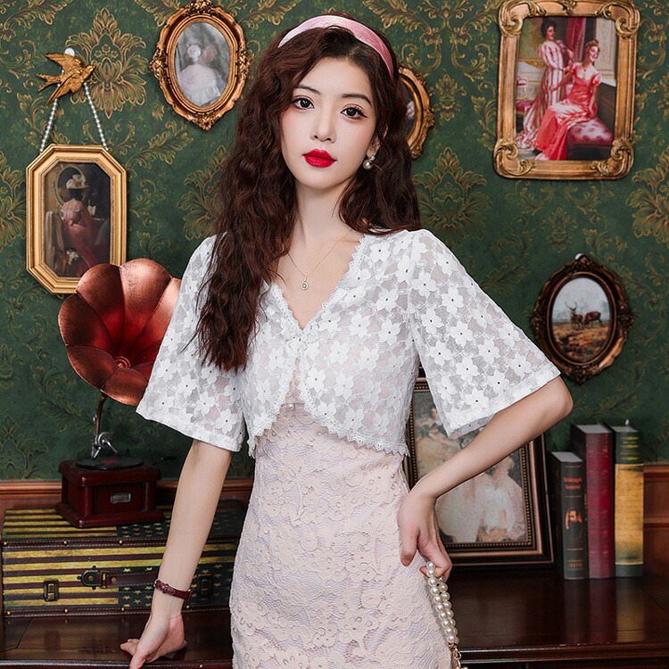 レース ボレロ 全3色[品番：JSFW0013895]｜JS  FASHION（ジェーエスファッション）のレディースファッション通販｜SHOPLIST（ショップリスト）