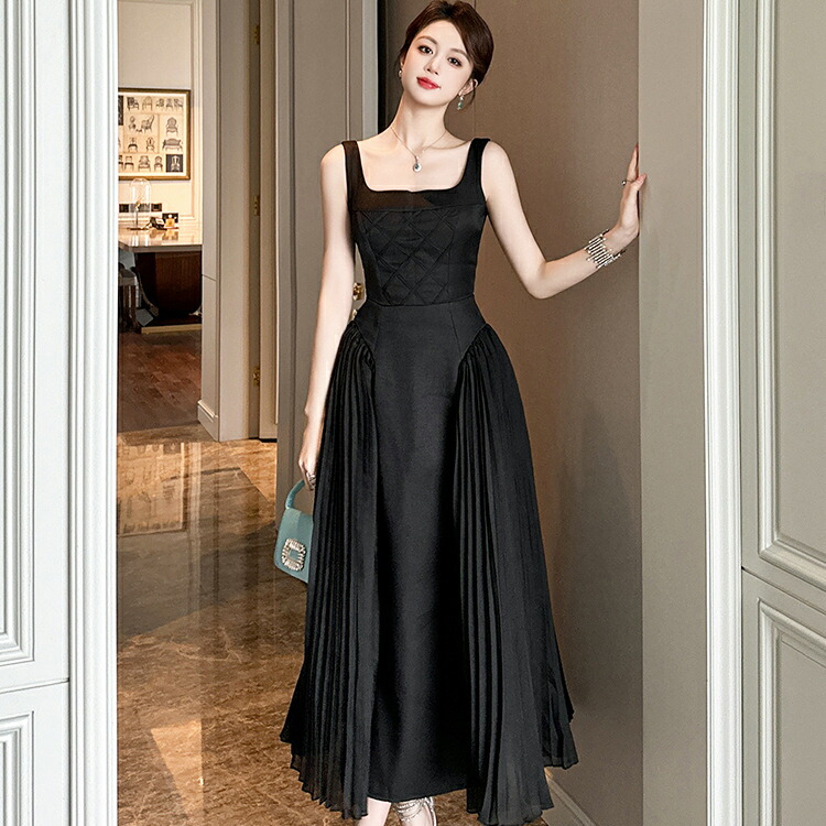Aラインワンピ パーティードレス ノースリーブ[品番：JSFW0013994]｜JS  FASHION（ジェーエスファッション）のレディースファッション通販｜SHOPLIST（ショップリスト）