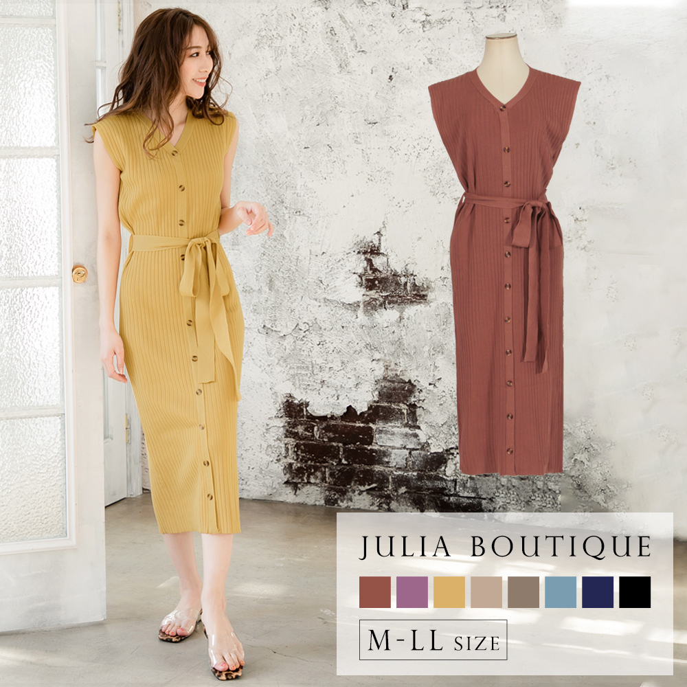 口コミ・レビュー｜フロントボタンフレンチスリーブニットワンピース [510695 ワンピース 春 ｜JULIA BOUTIQUE（ジュリアブティック）  - レディースファッション通販SHOPLIST（ショップリスト）
