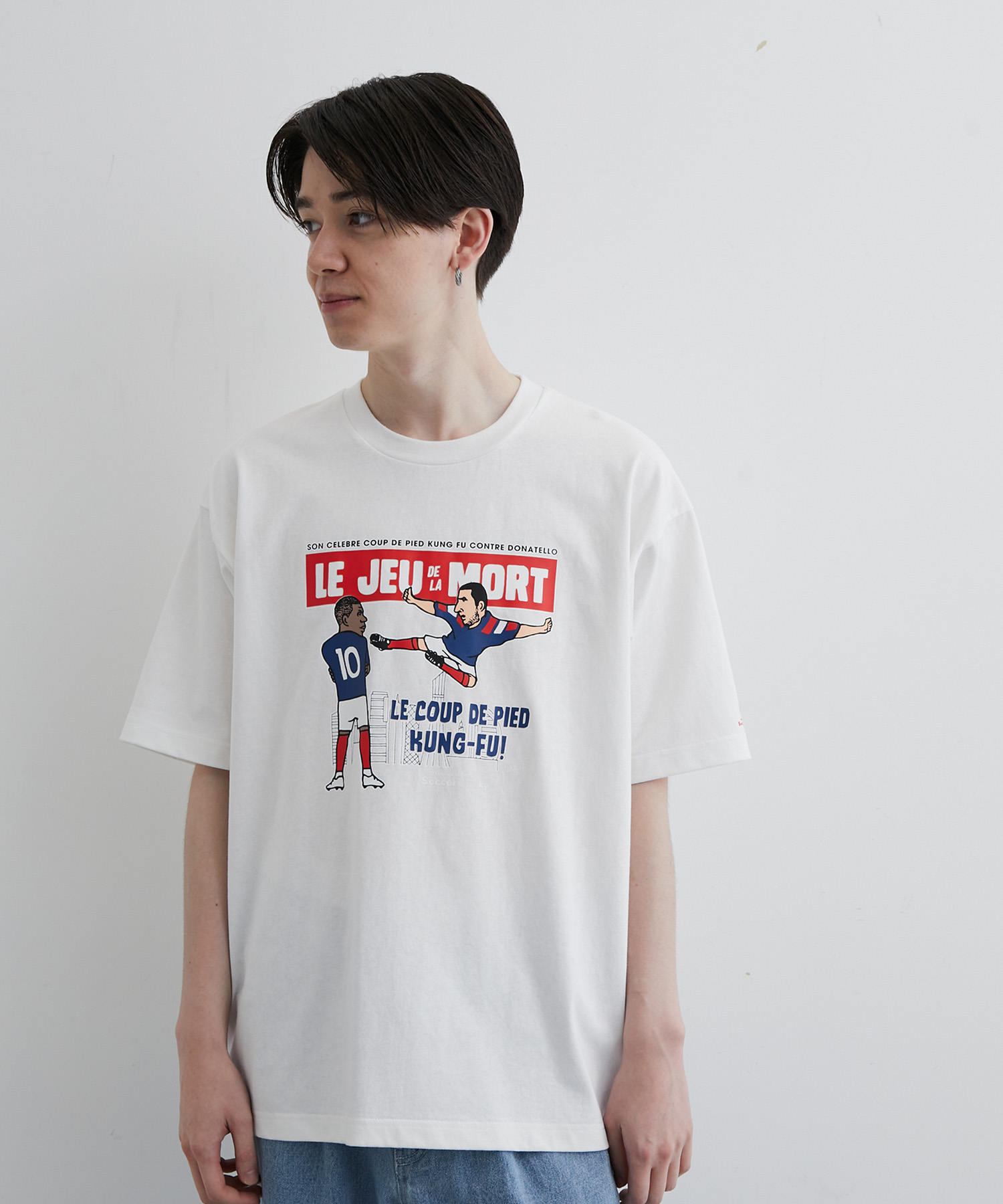 Soccer Junky / コラボプリントTシャツ[品番：JRDM0031857]｜JUNRed