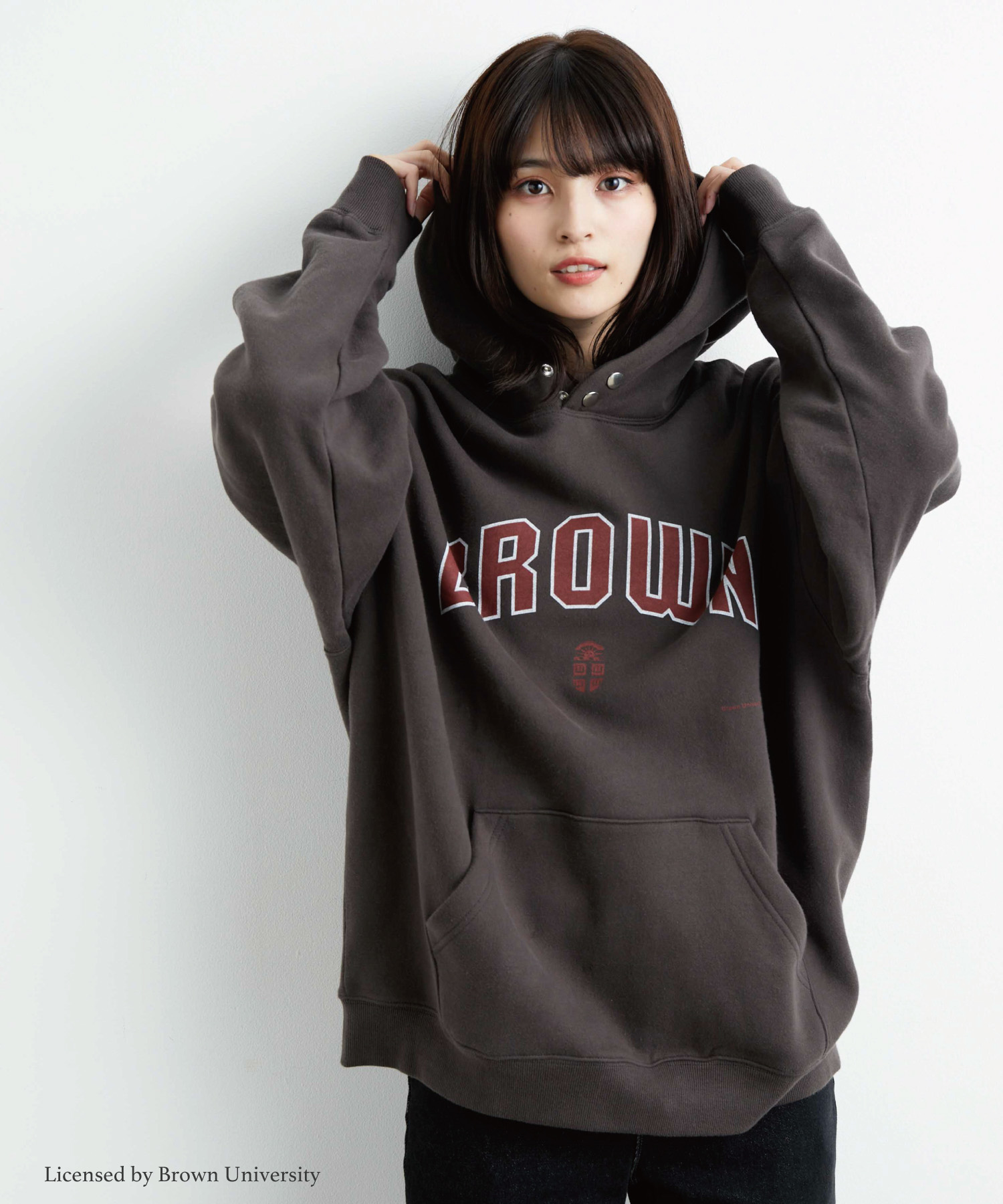 BROWN UNIVERSITY×JUNRed  カレッジロゴプルパーカー[品番：JRDM0025709]｜JUNRed（ジュンレッド）のメンズファッション通販｜SHOPLIST（ショップリスト）