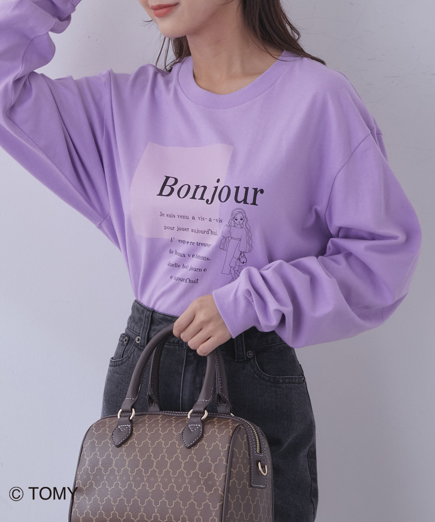 【WEB限定】【リカちゃんコラボ】グラフィックロングTシャツ ...