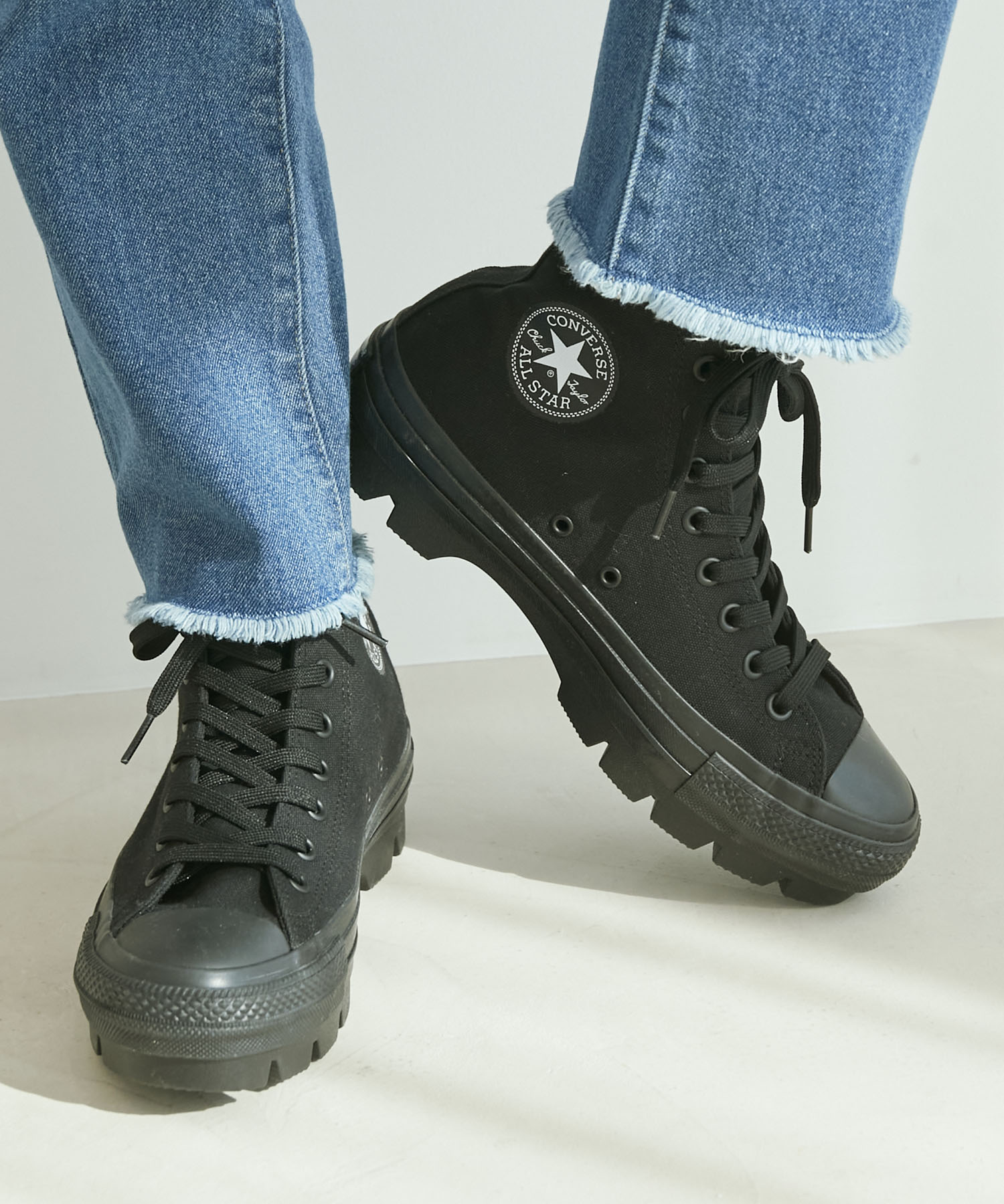 CONVERSE】ALL STAR 100 CHUNK HI[品番：VISW0030110]｜VIS （ビス