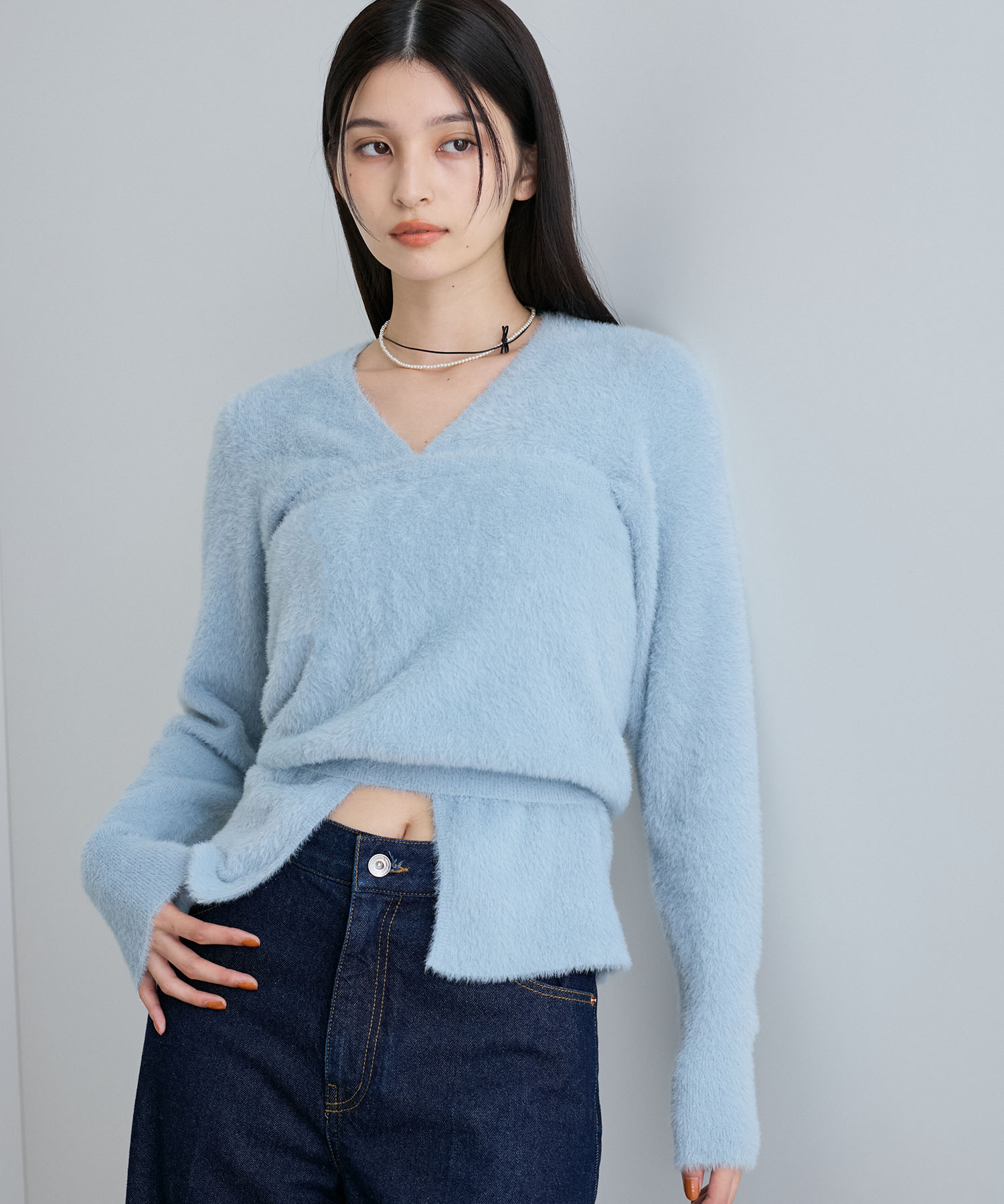 SET】ビスチェセットカーディガン[品番：VISW0046267]｜VIS （ビス  