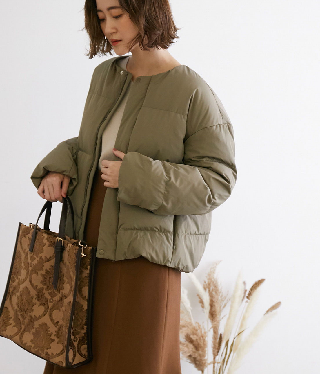 Green Down ショートダウン 品番 Rpcw Rope Picnic ロペピクニック のレディースファッション通販 Shoplist ショップリスト