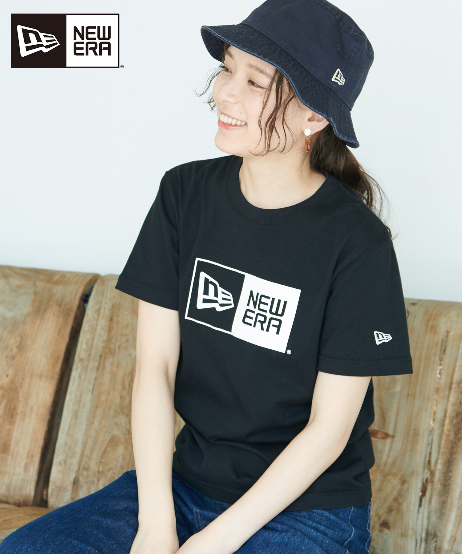 New Era ロゴカラー別注tシャツ 品番 Rpcw Rope Picnic ロペピクニック のレディースファッション通販 Shoplist ショップリスト