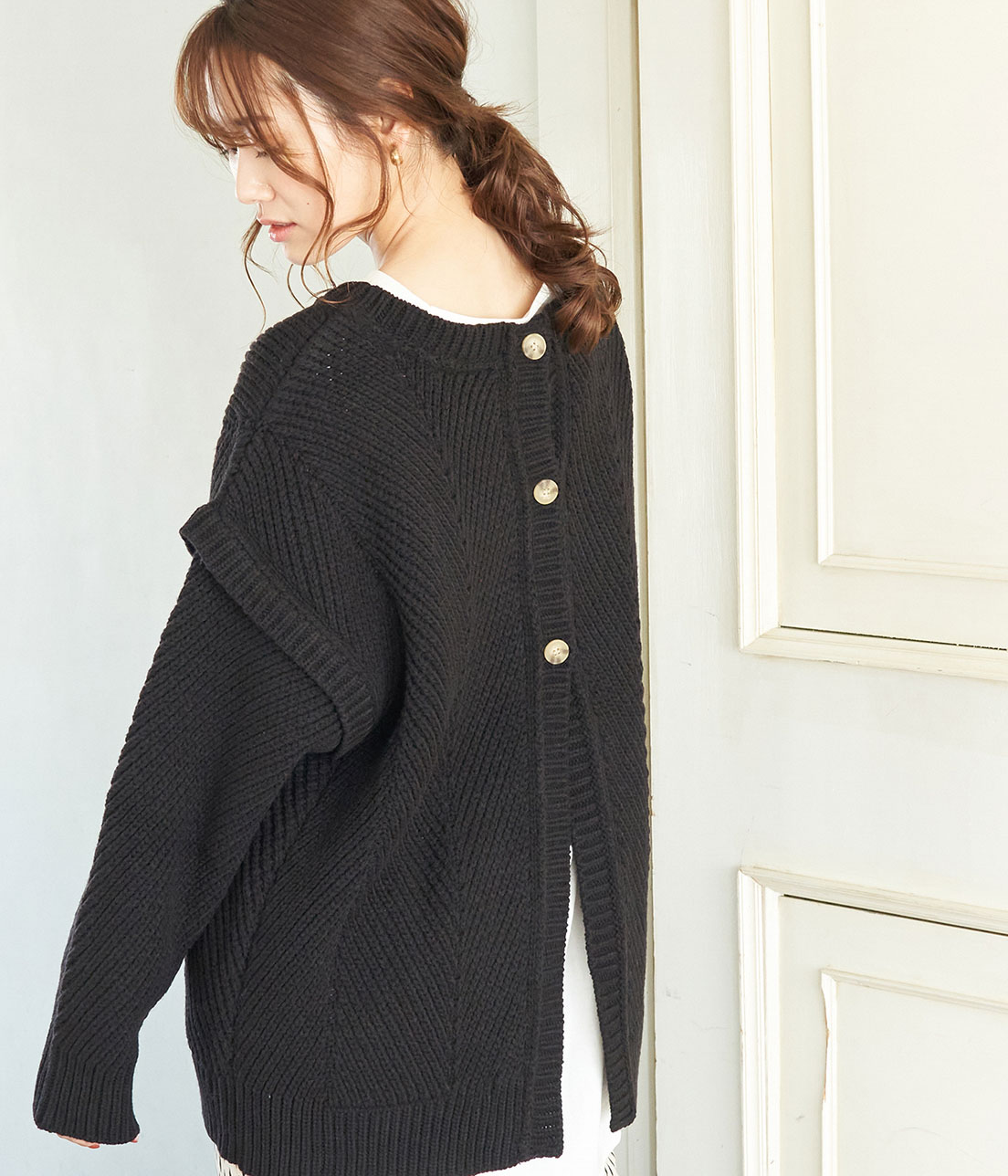 【WEB限定】【2WAY】ニットプルオーバー カーディガン[品番：RPCW0009703]｜ROPE'  PICNIC（ロペピクニック）のレディースファッション通販｜SHOPLIST（ショップリスト）