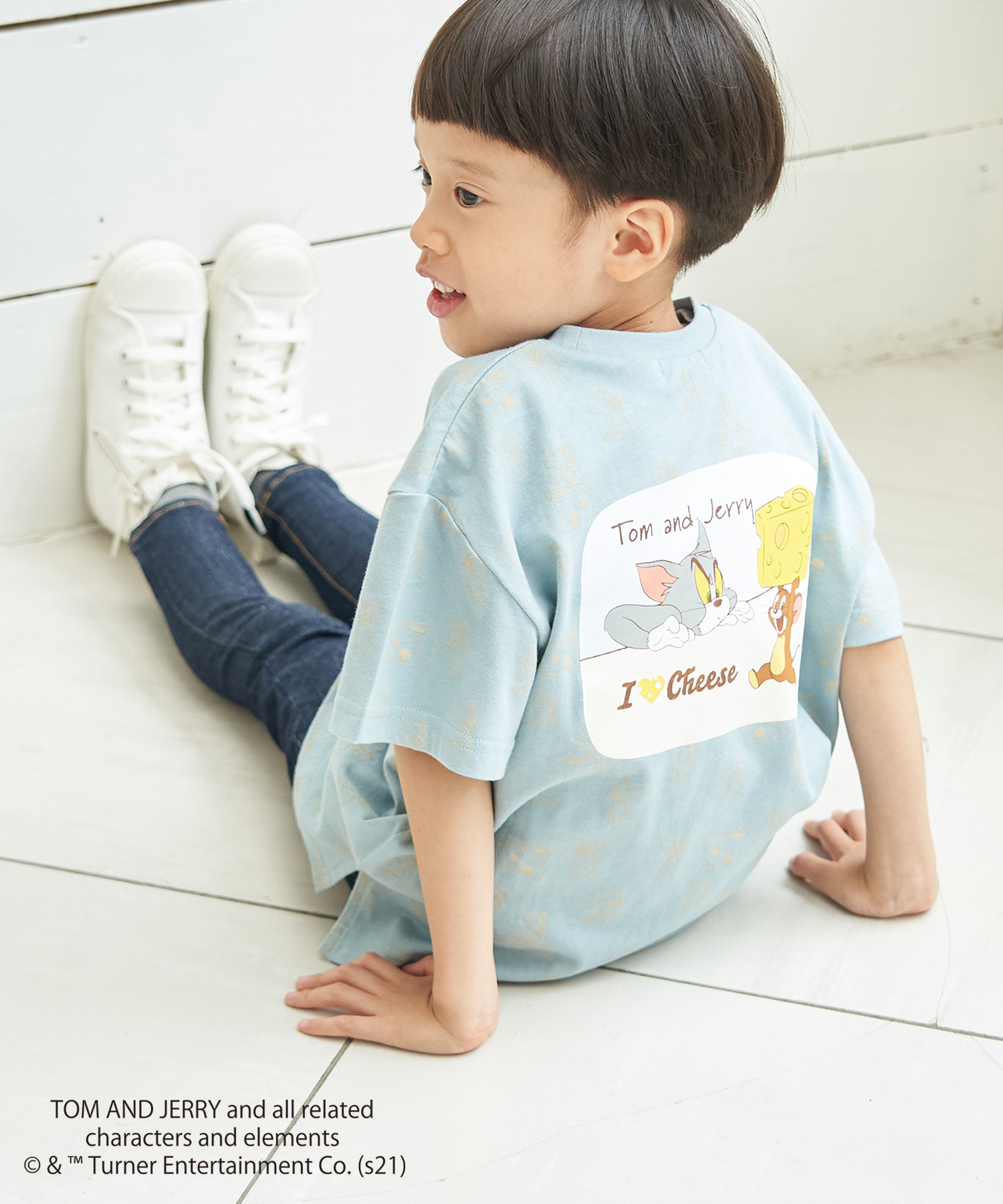 KIDS】【TOM and JERRY】総柄Tシャツ[品番：RPCW0019791]｜ROPE