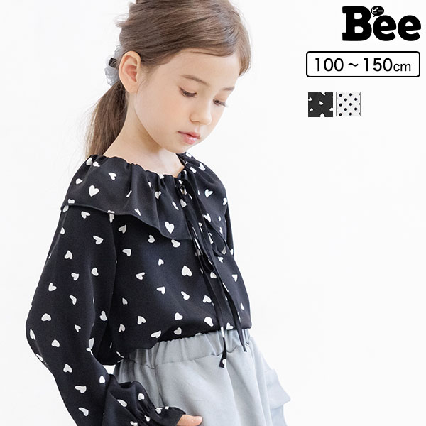 襟付きブラウス 子供服 キッズ 女の子 秋 冬 韓国子供服 cle[品番：BEEK0003102]｜子供服Bee（コドモフク  ビー）のキッズファッション通販｜SHOPLIST（ショップリスト）