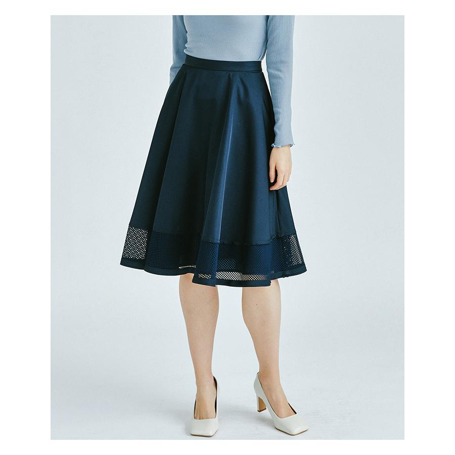 スクエアレース切替スカート[品番：LAVW0004176]｜LANVIN en Bleu ...