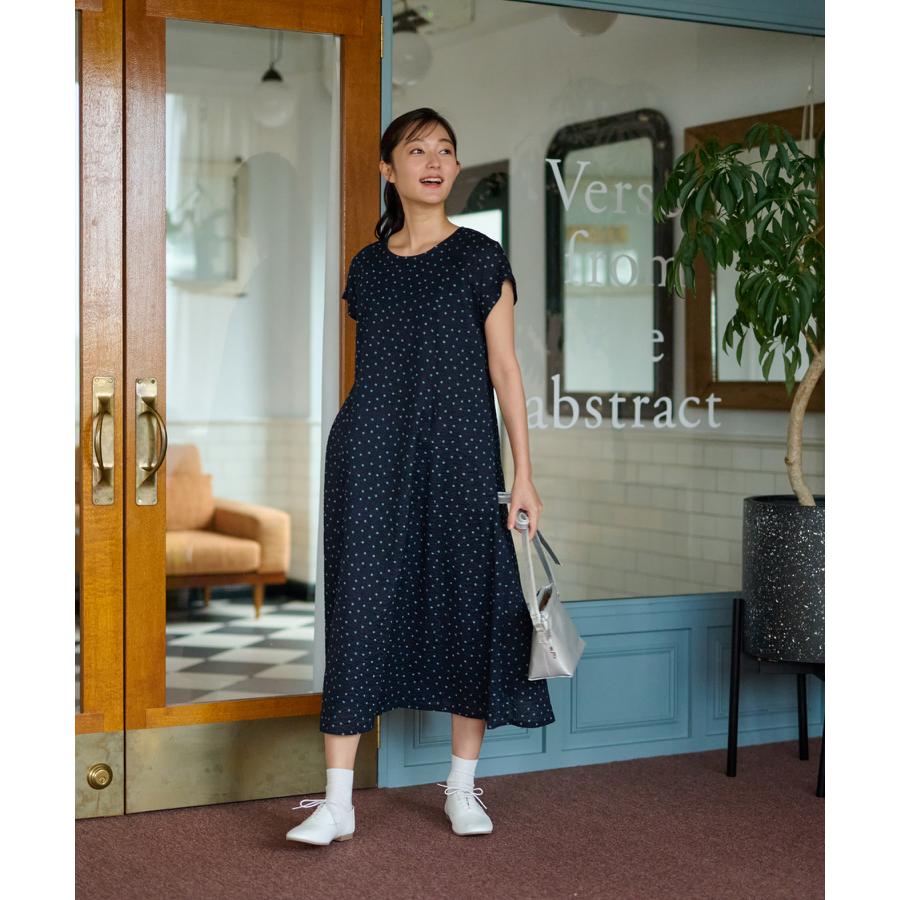 洗える ドットワンピース[品番：LAVW0016342]｜CARA O CRUZ（キャラ 