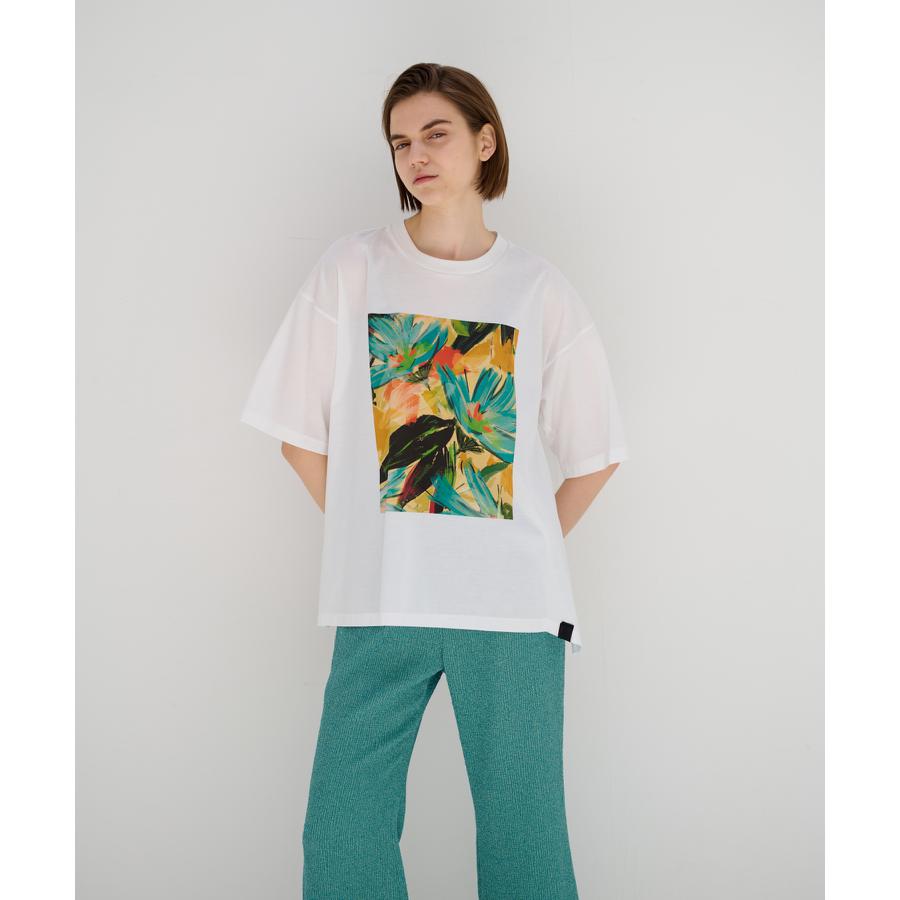 Plein soleilプリントＴシャツ[品番：LAVW0008518]｜LANVIN en Bleu