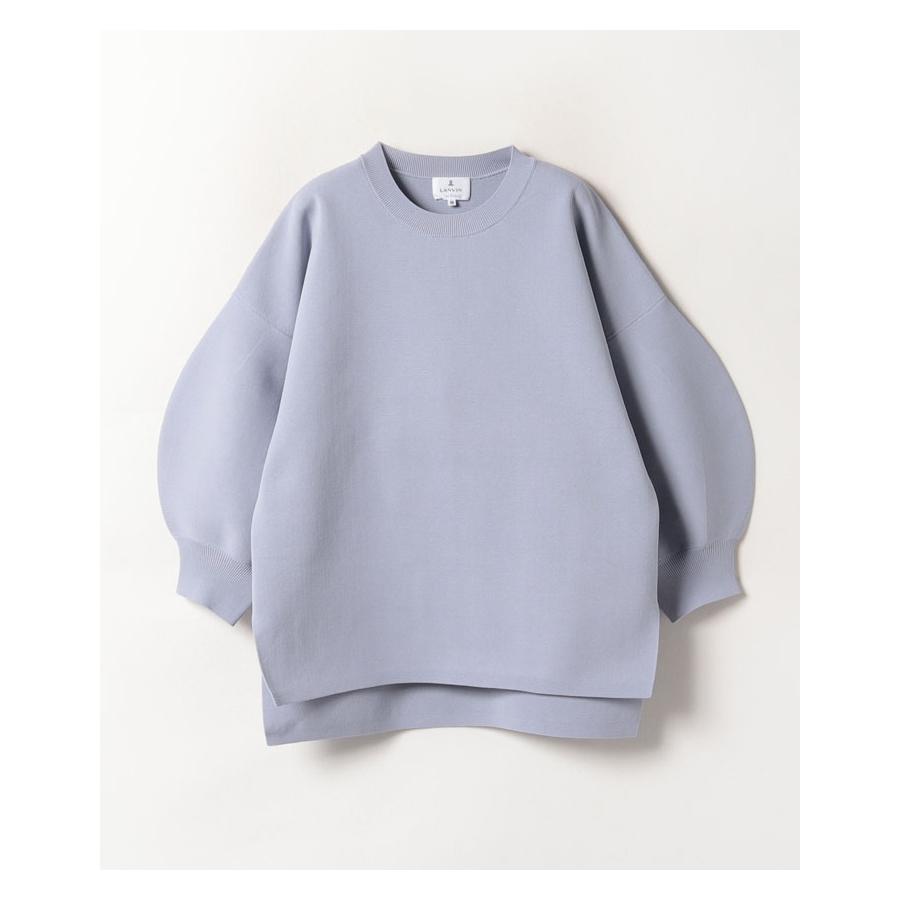 ハーフミラノパフスリーブニット[品番：LAVW0008225]｜LANVIN en Bleu 
