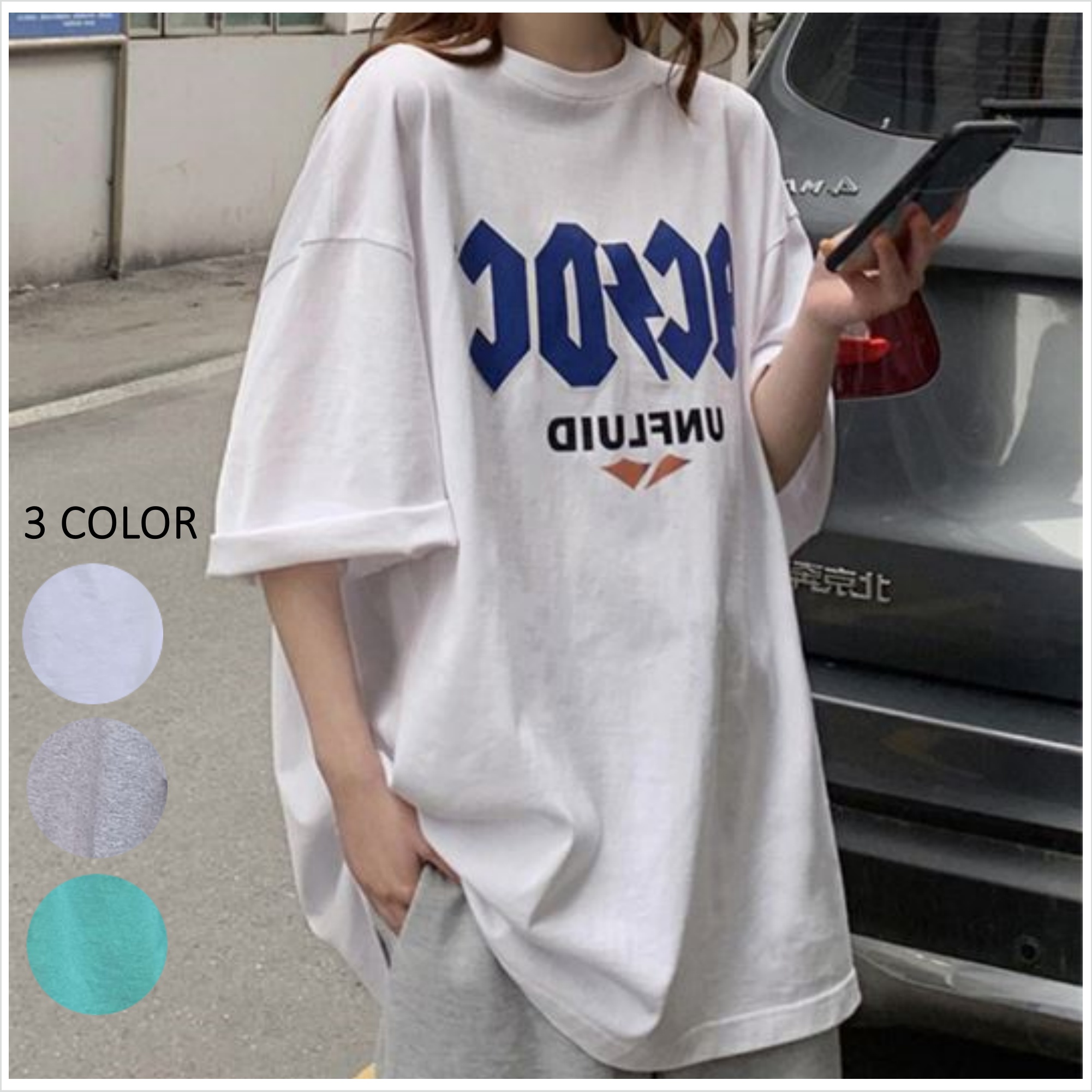 ロックなプリントTシャツ フェスＴ 韓国系[品番：LPSW0009206]｜LETee