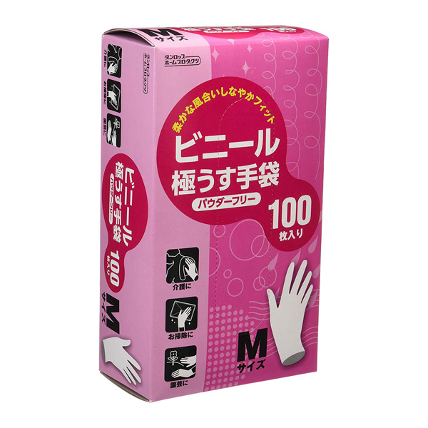 ビニール手袋 Mサイズ 100枚[品番：KRFH0004827]｜livingut（リビングート）のファッション通販｜SHOPLIST（ショップリスト）