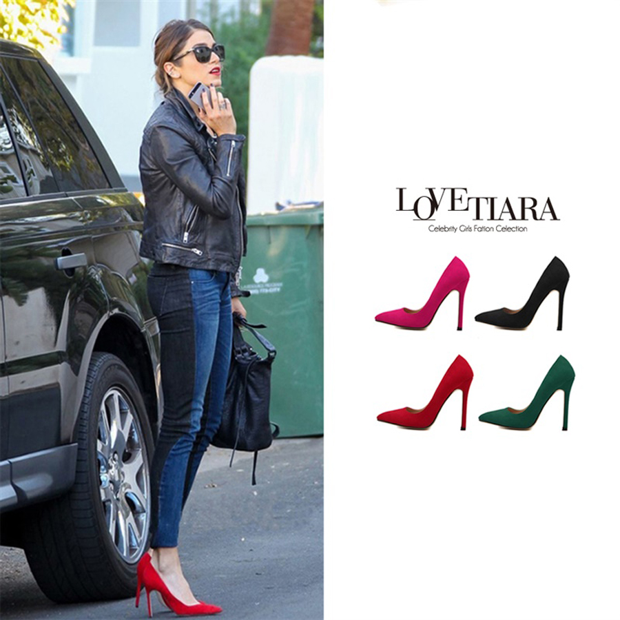 15春新作 Selebポインテッドトゥ スエード美脚パンプス 品番 Lv Lovetiara ラブティアラ のレディース ファッション通販 Shoplist ショップリスト