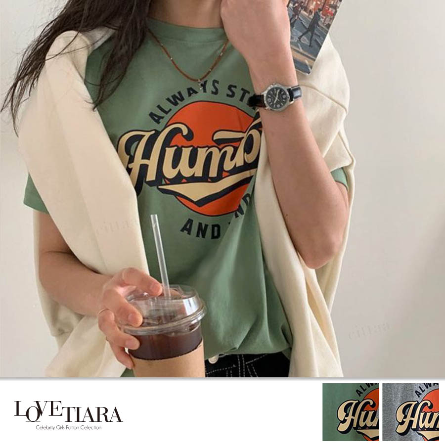 春夏新作 HumbleロゴTシャツ 0219（レディース[品番：LV000003664]｜MILIMILI （ミリミリ）のレディース ファッション通販｜SHOPLIST（ショップリスト）