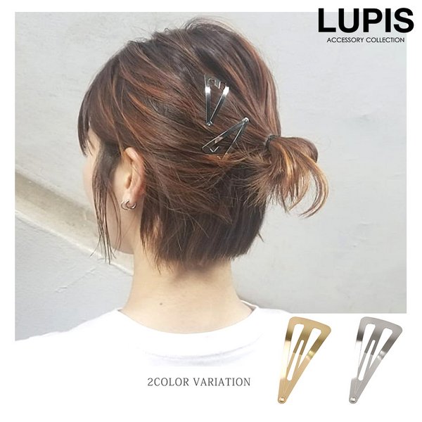 メタルトライアングルパッチンヘアピン [品番：LPSA0003139]｜LUPIS（ルピス ）のレディースファッション通販｜SHOPLIST（ショップリスト）