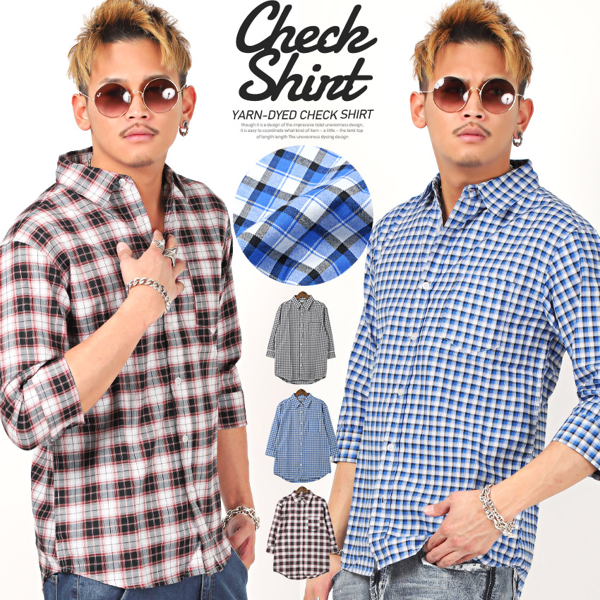 カジュアルシャツ メンズ シャツ 品番 Lu Luxstyle ラグスタイル のメンズ ファッション通販 Shoplist ショップリスト